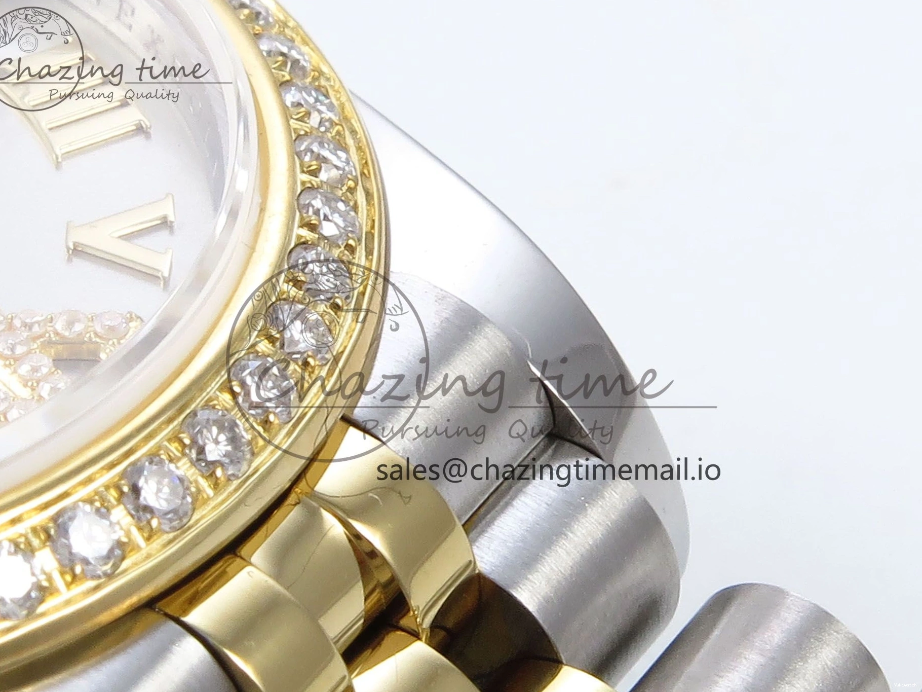 JARF DateJust Diamonds Steel Bracelet Silver 1:1 904L Jubilee Edition Roman Dial on 31 YG 278383RBR Best SS HZ2236 0521